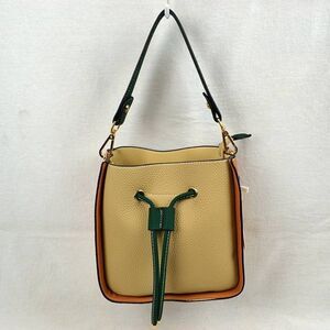 2N1 Drawstring Single Handle Bucket Shoulder/Tote Bag with Pouch